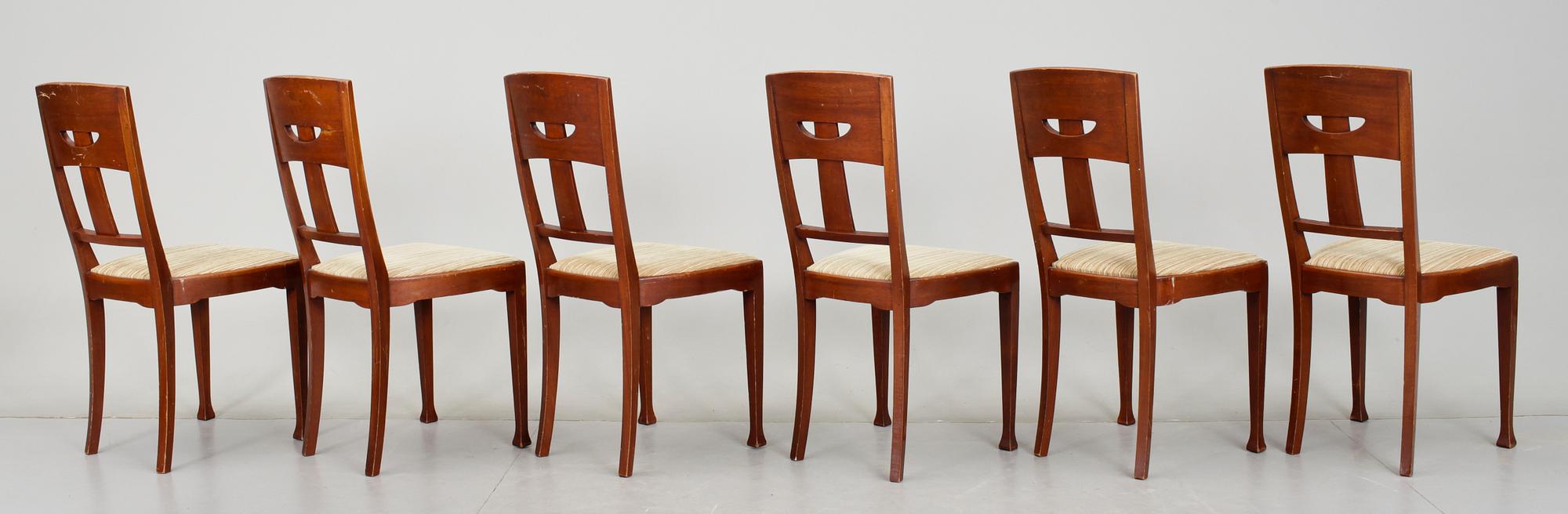 STOLAR, 6 st, jugend, tidigt 1900-tal.