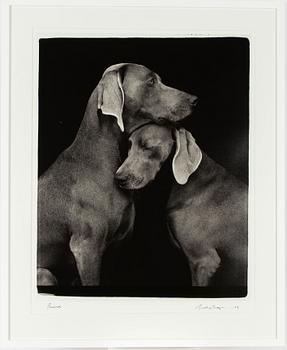 William Wegman, "Friends".