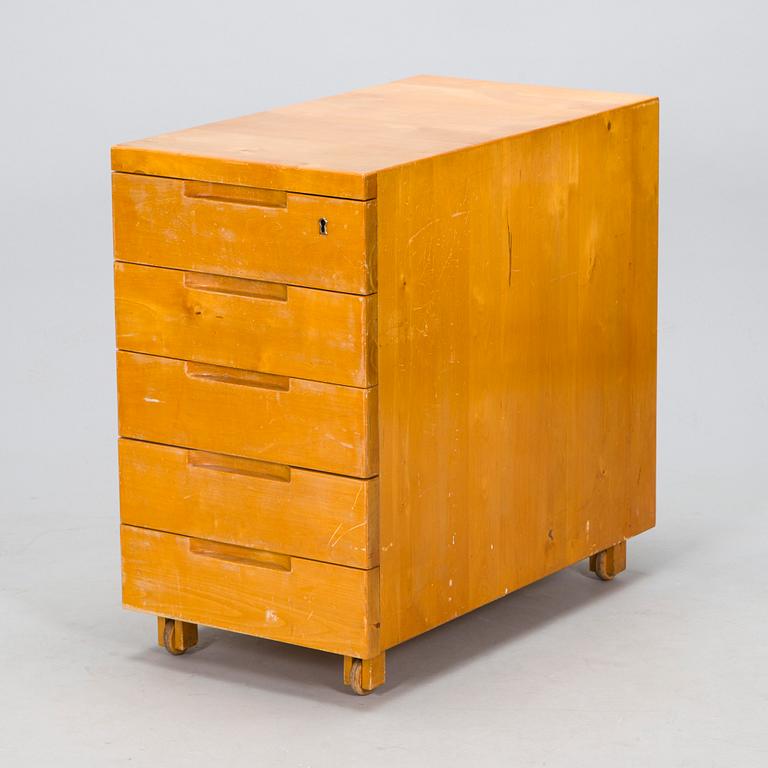 Aino Aalto, A 1940/1950s 'B96' drawer unit for O.Y. Huonekalu-ja Rakennustyötehdas A.B. Finland.