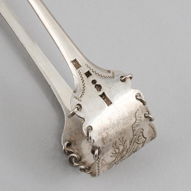 BESTICK, 11 st, silver, 1900-tal, vikt 555 gram.