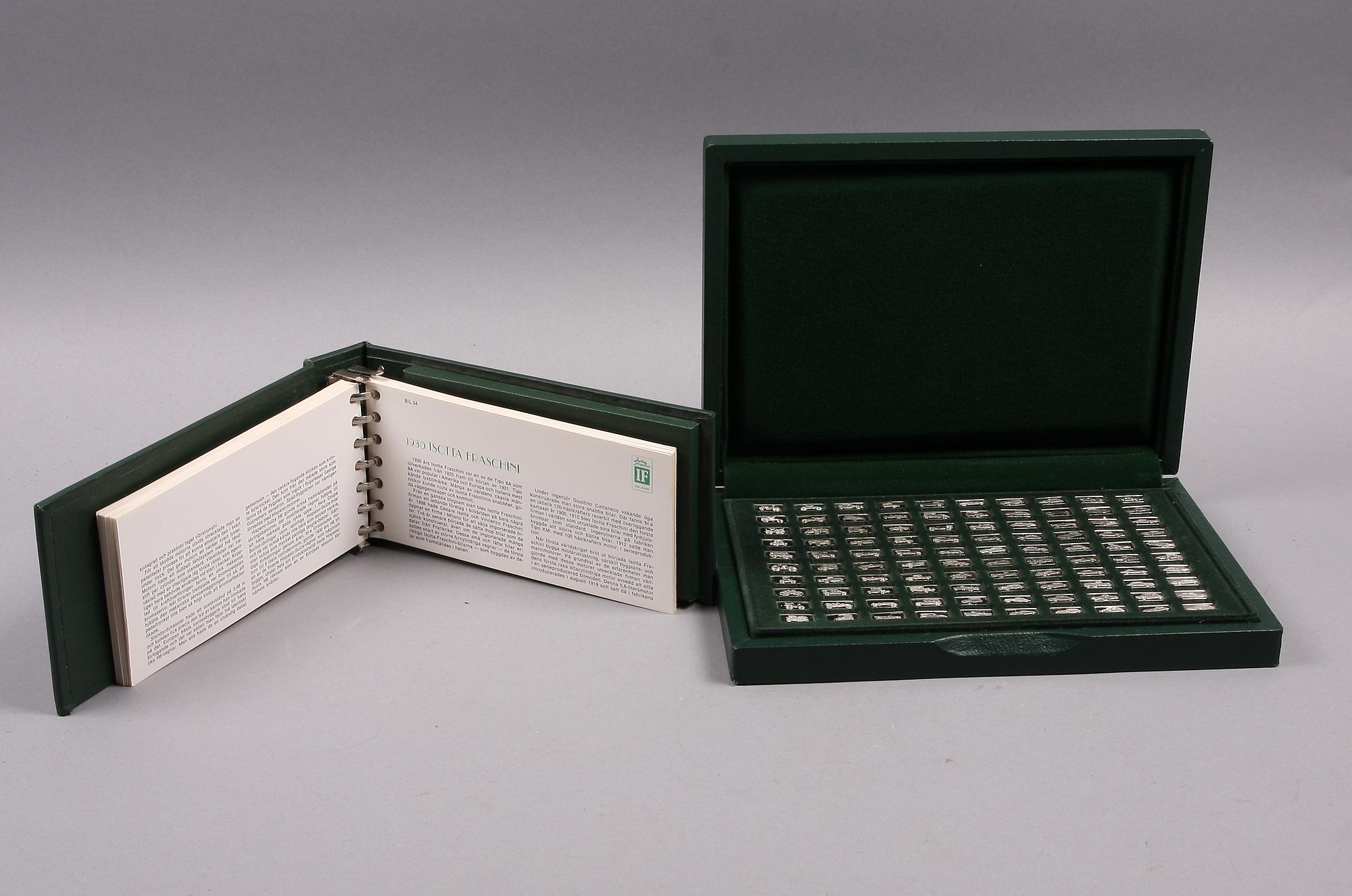 MINIATYRER, 100 st. Sterling silver. Franklin Mints.