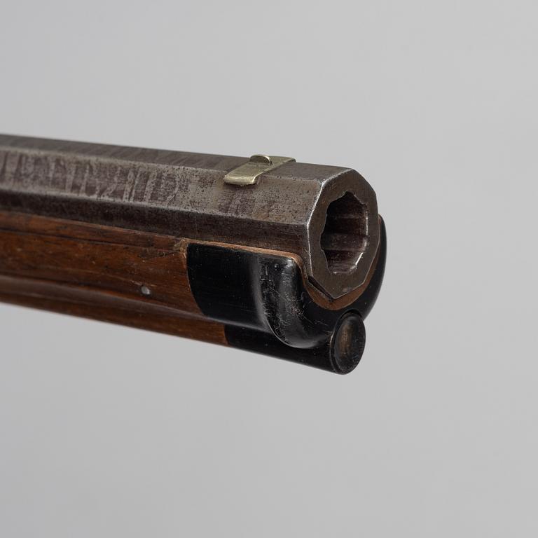 Slagslåsstudsare ändrad från flintlås,  Franz Steskal,  Österrike, 1700-talets slut.