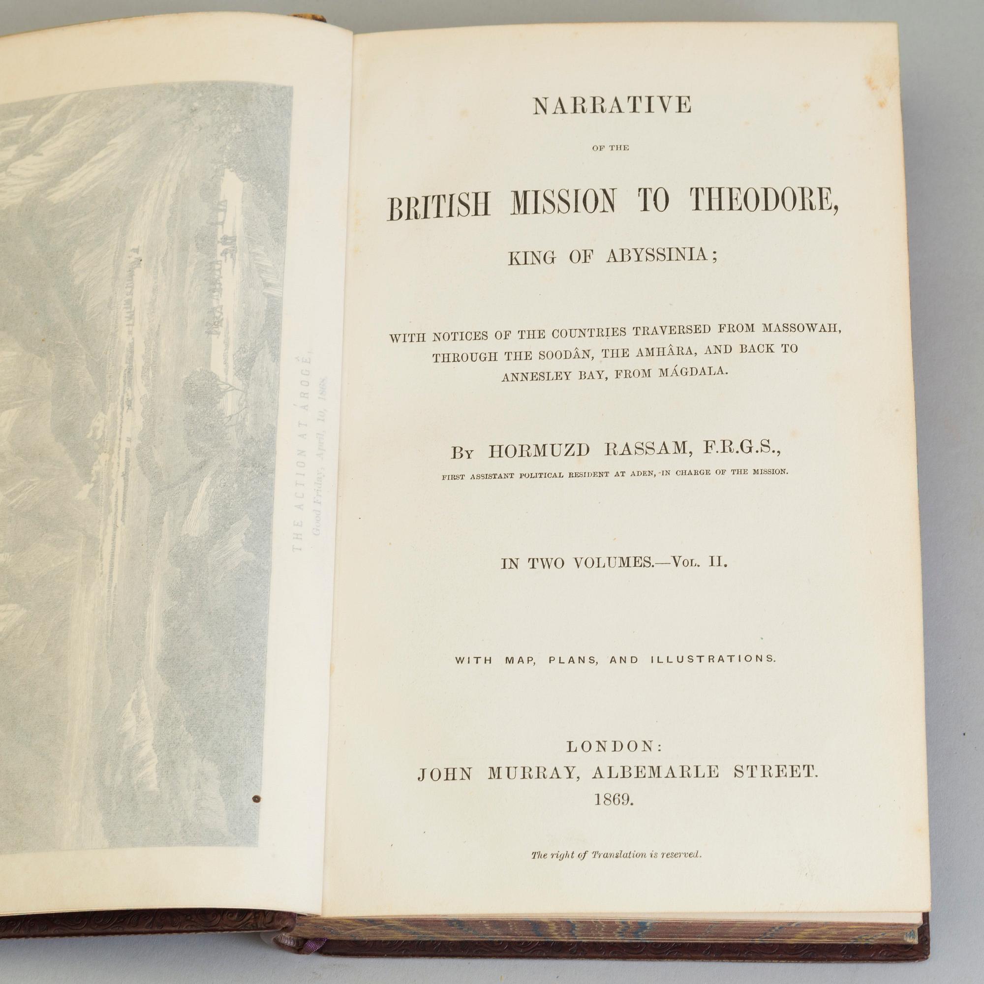 BÖCKER, Reseskildringar m.m. (Afrika, Amerika, Asien), 10 verk, 13 volymer. Ej kollationerade.