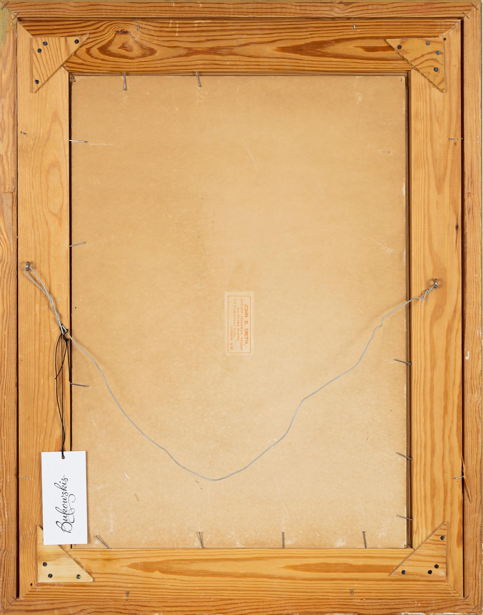 Alexander Mark Rossi, attributed to, watercolour, signed and dated 1896.