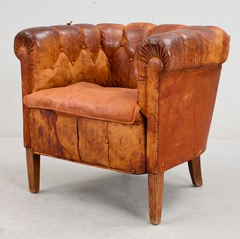 CLUBFÅTÖLJ, 1930/40-tal.