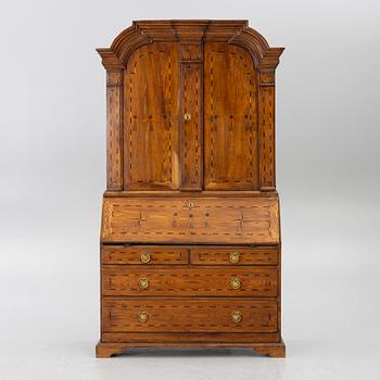 A writing cabinet, 18th Century.