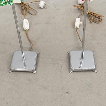 Bordslampor ett par AHX 1900-talets senare del.