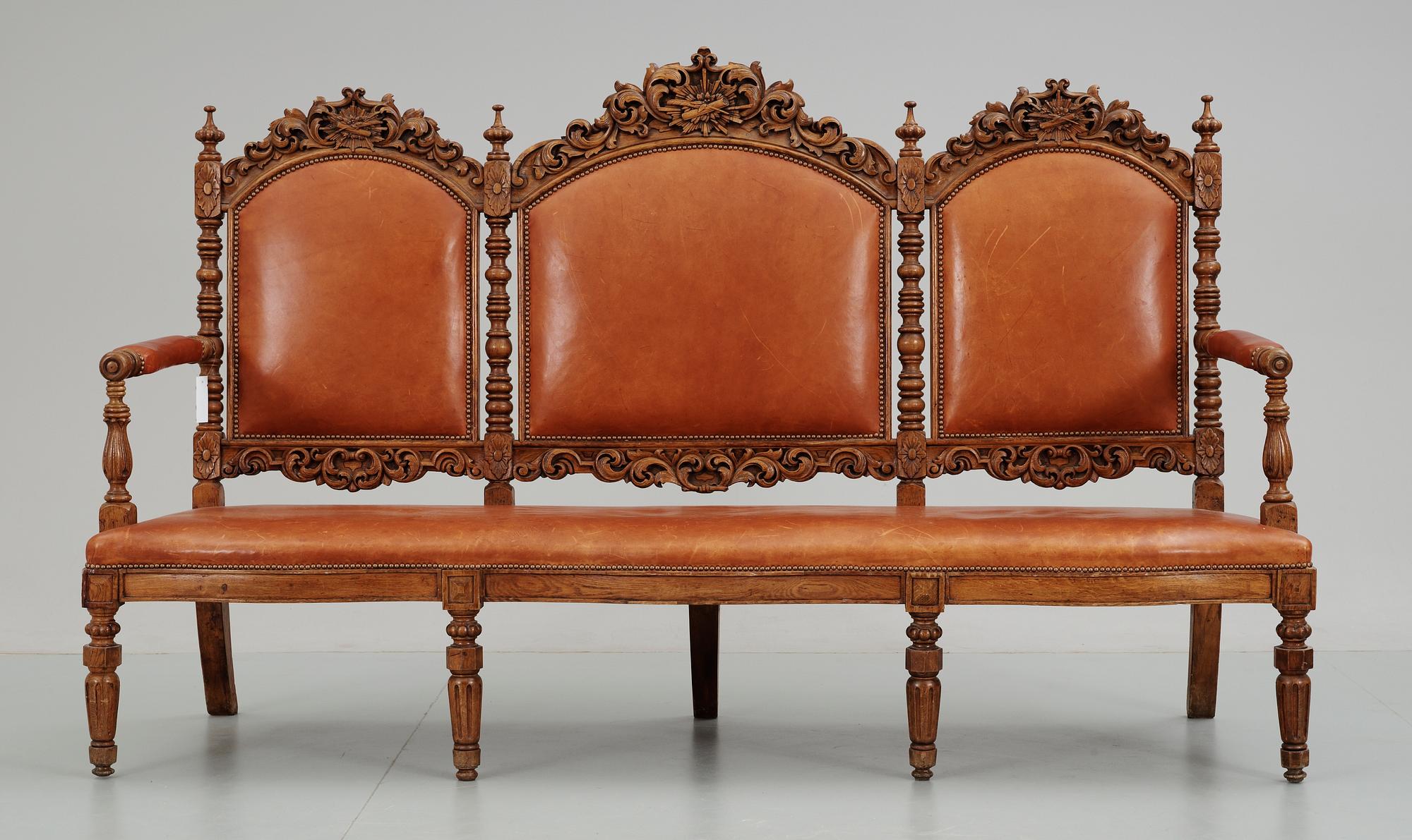 SOFFA. Nyrenässans, 1800-talets slut.