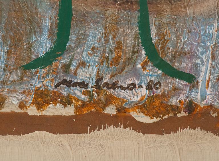 Max Salmi, "PORTRÄTT AV EN GLAD KVINNA".