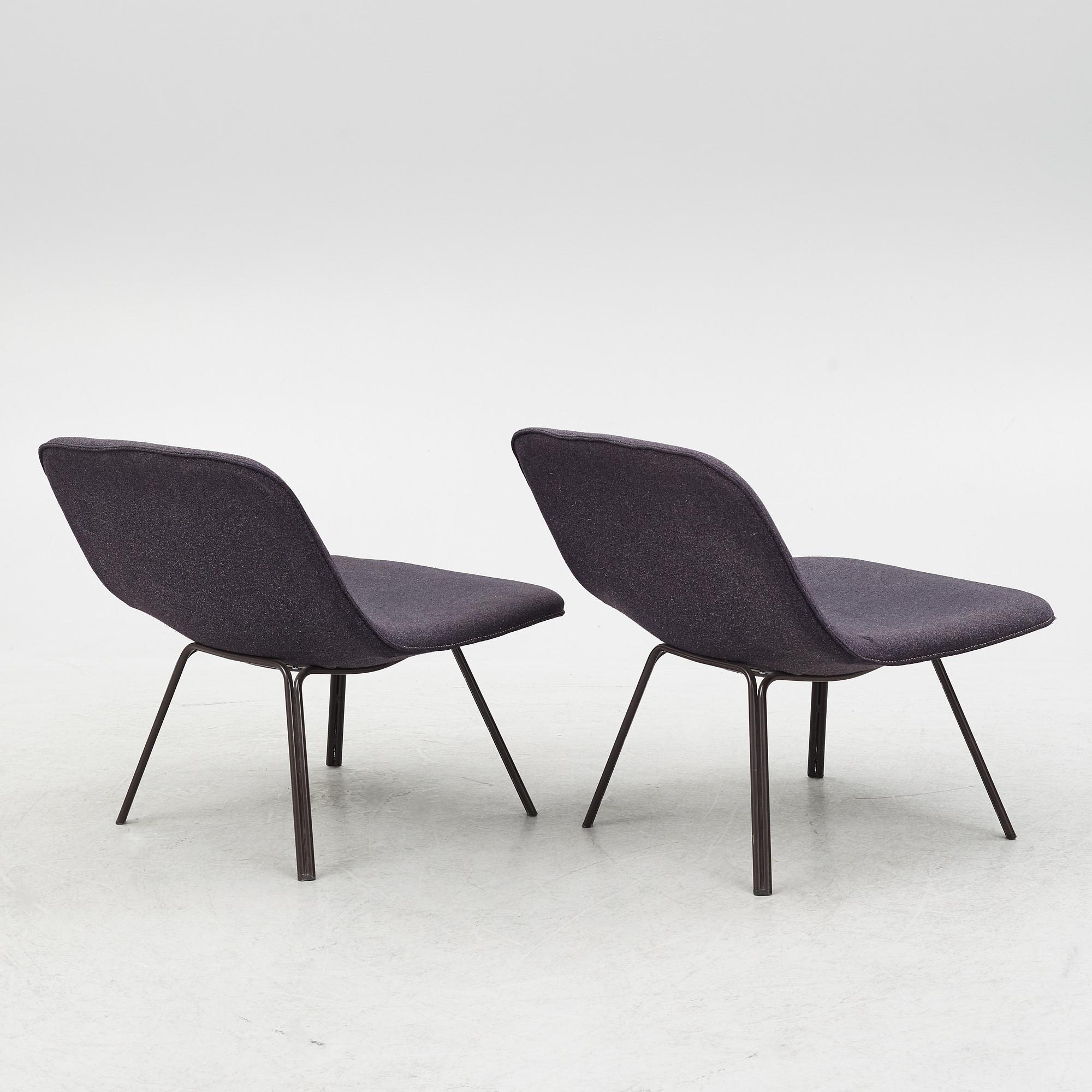 Claesson Koivisto Rune, a pair of 'Pal' easy chairs, Offecct.