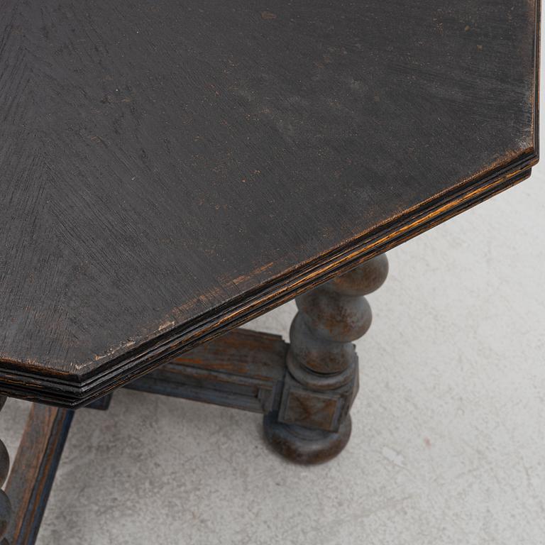 A Baroque style table, late 19th Century.