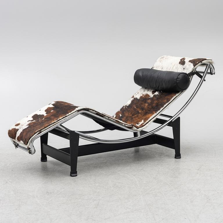 Charlotte Perriand & Le Corbusier, vilstol, "LC4", Cassina, Italien.