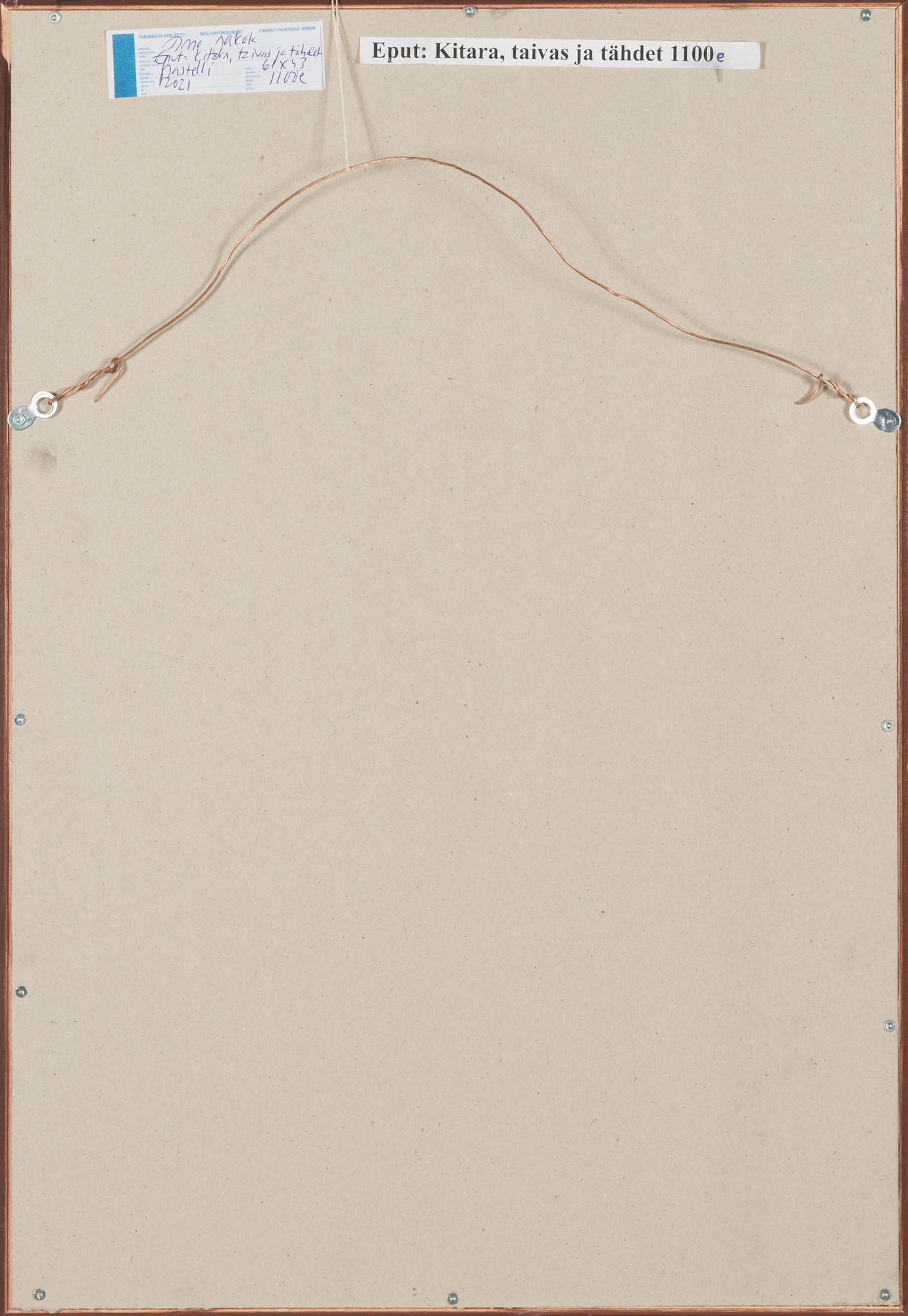 Timo Jakola, pastell, signerad och daterad 2021.