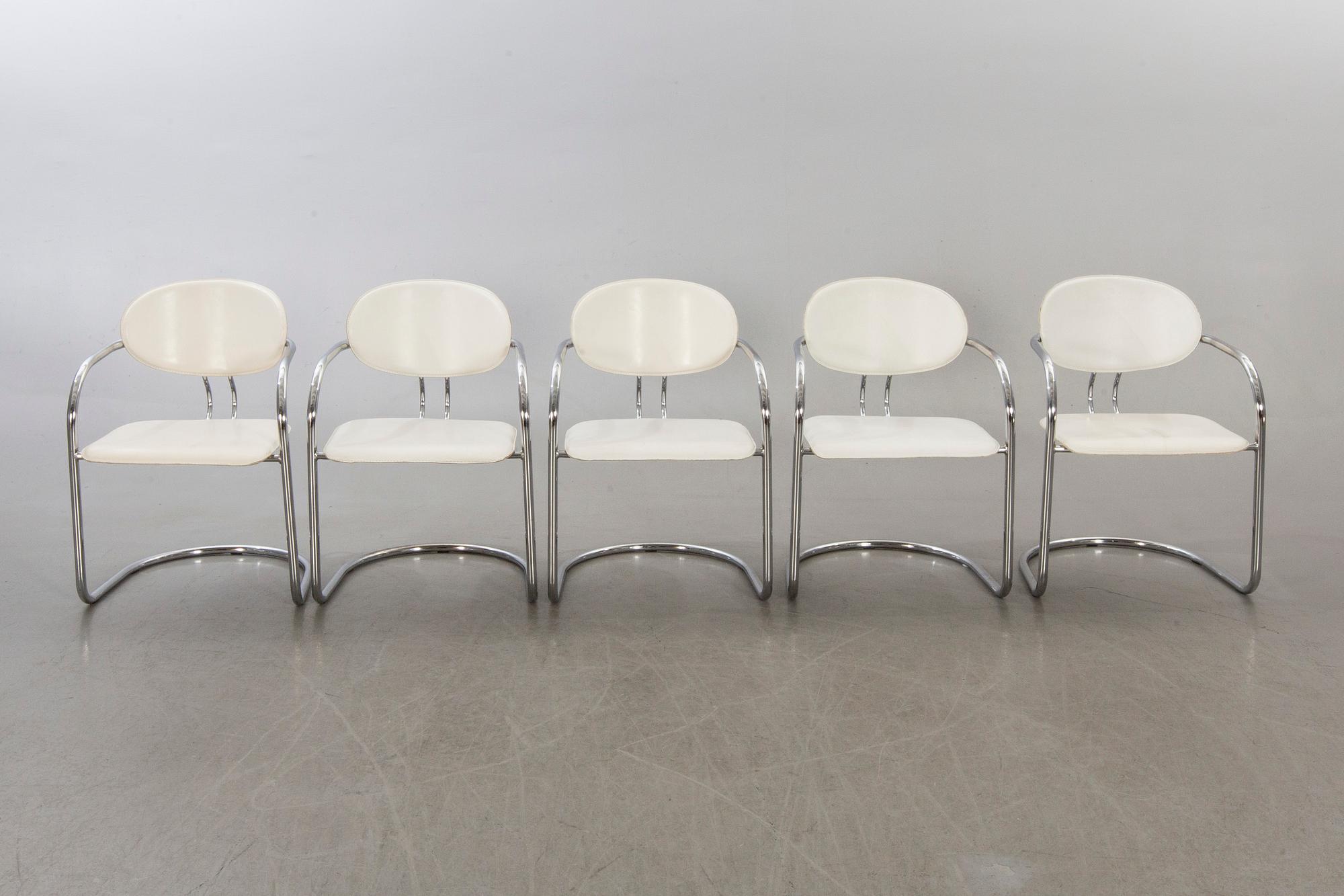 KARMSTOLAR, 5 st, 1900-talets senare del, Italien.