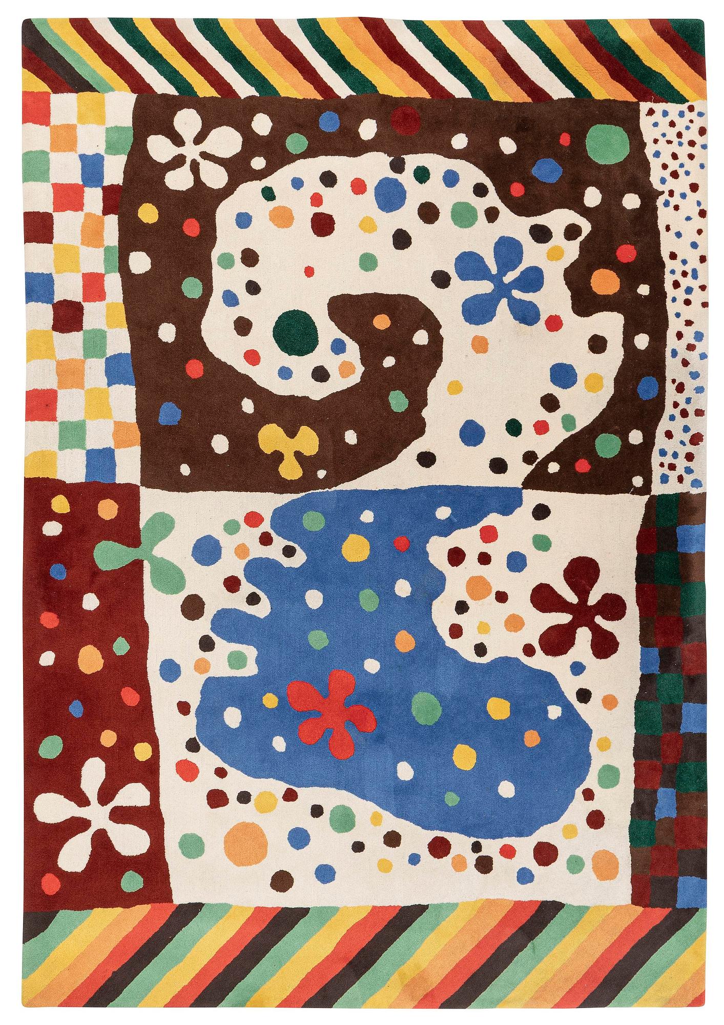 Josef Frank, "matta nr II", handtuftad, ca 320 x 222 cm.