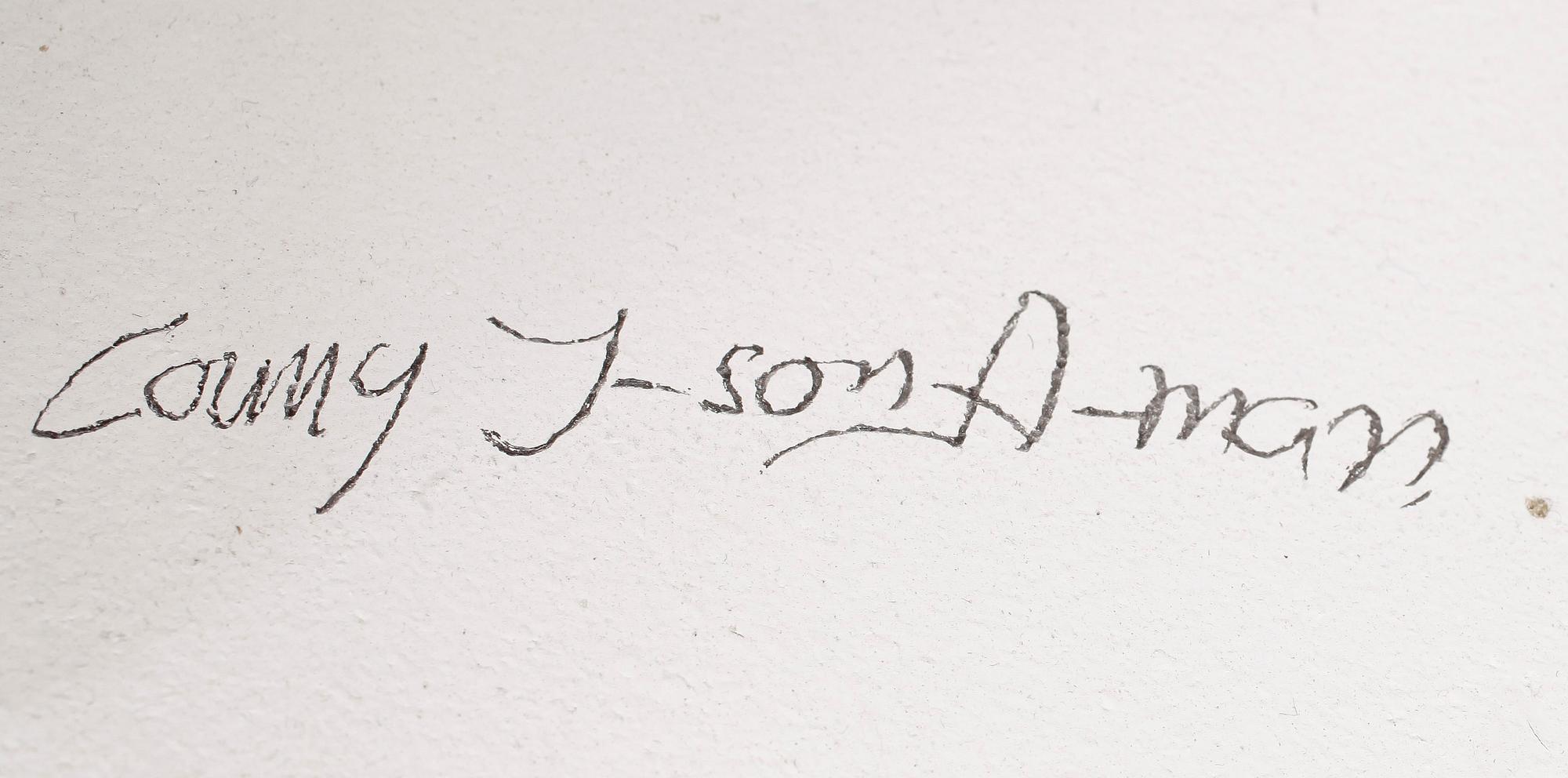 OKÄND KONSTNÄR, 2 st, relief, signerade Conny J-son Aman, den ena daterad 98.