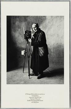 Posters, offset, 2 pcs, for Irving Penn's exhibition at Camera Obscura, 1977.