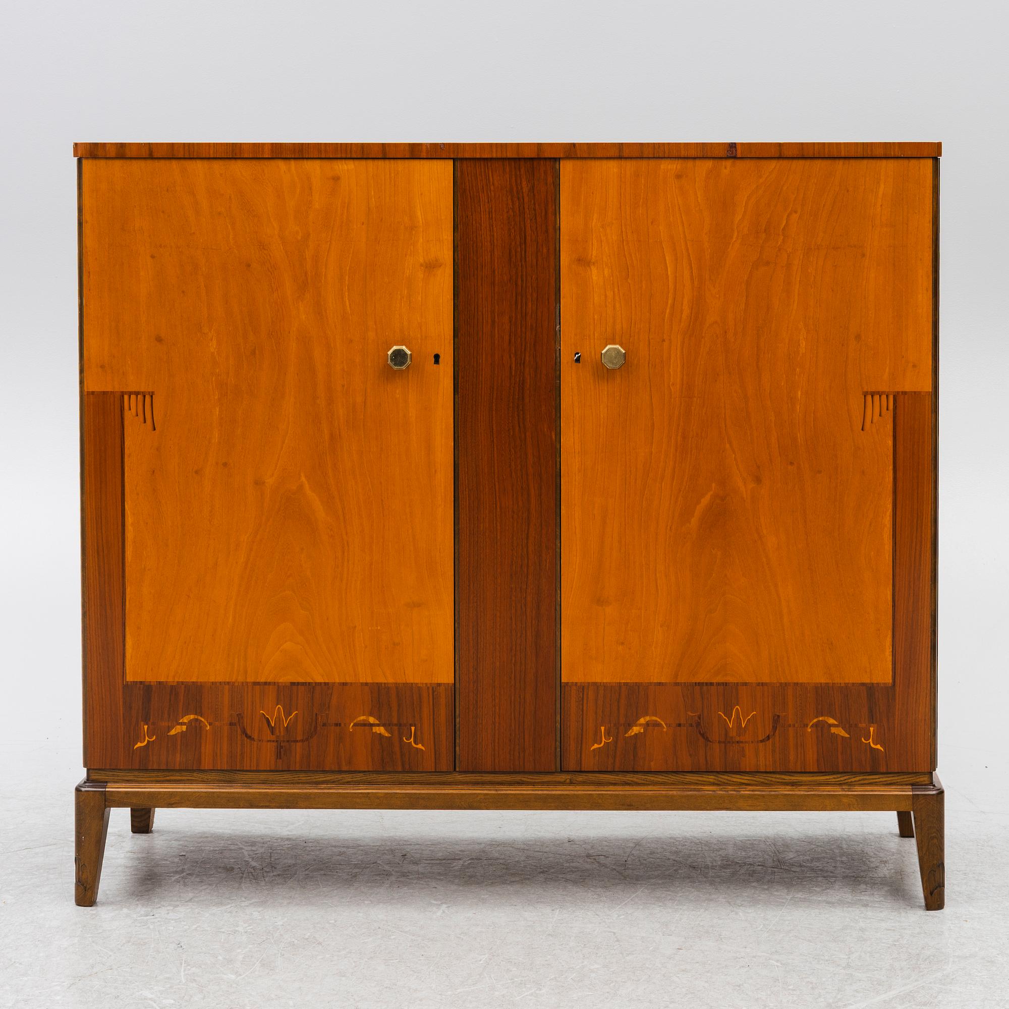A Swedish Modern cabinet, mid20th century.