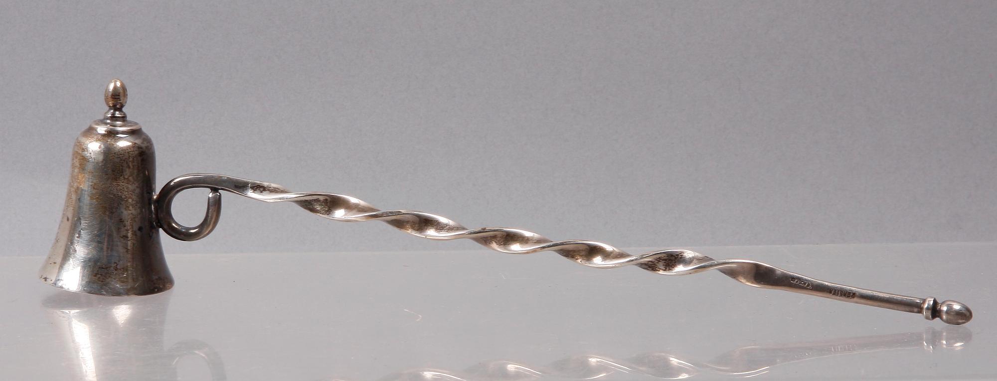 LJUSSLÄCKARE, silver, Mexico, 1900-talets andra hälft.