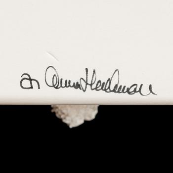 Anna Hackman, skulptur, "Still life?", signerad Anna Hackman. 2020.