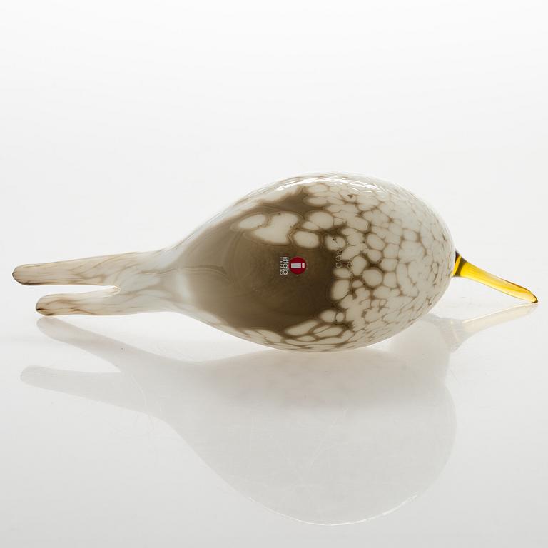 Oiva Toikka, Annual glass bird, signed O. Toikka Nuutajärvi 2000.