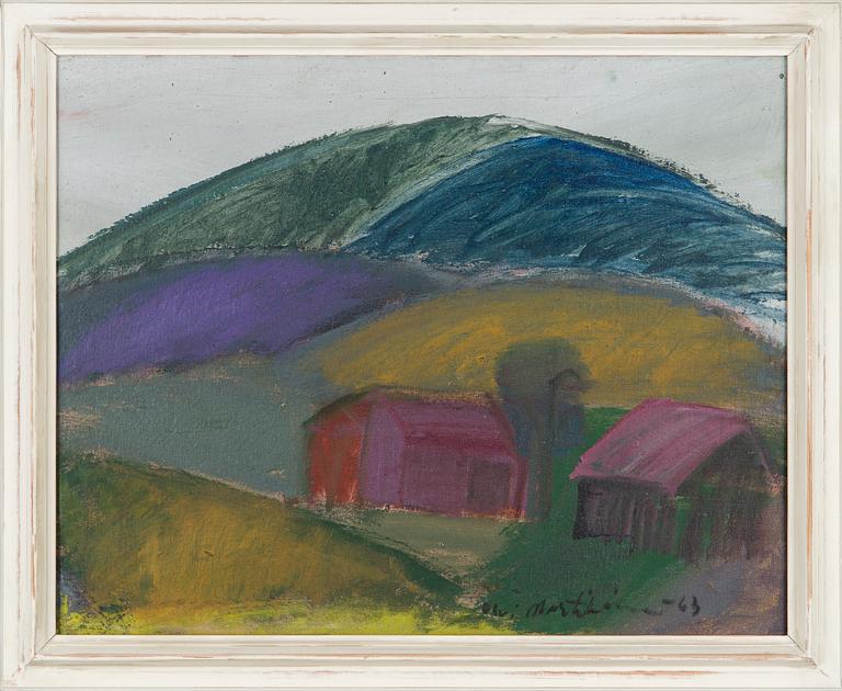 Olavi Martikainen, Mountain Landscape.