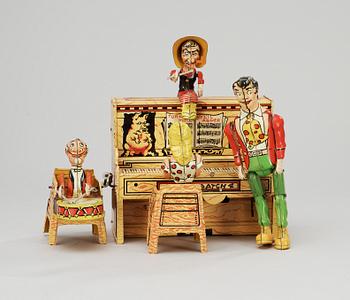 LI´L ABNER AND HIS DOGPATCH BAND. Unique art mfg. co. USA, 1940-tal.