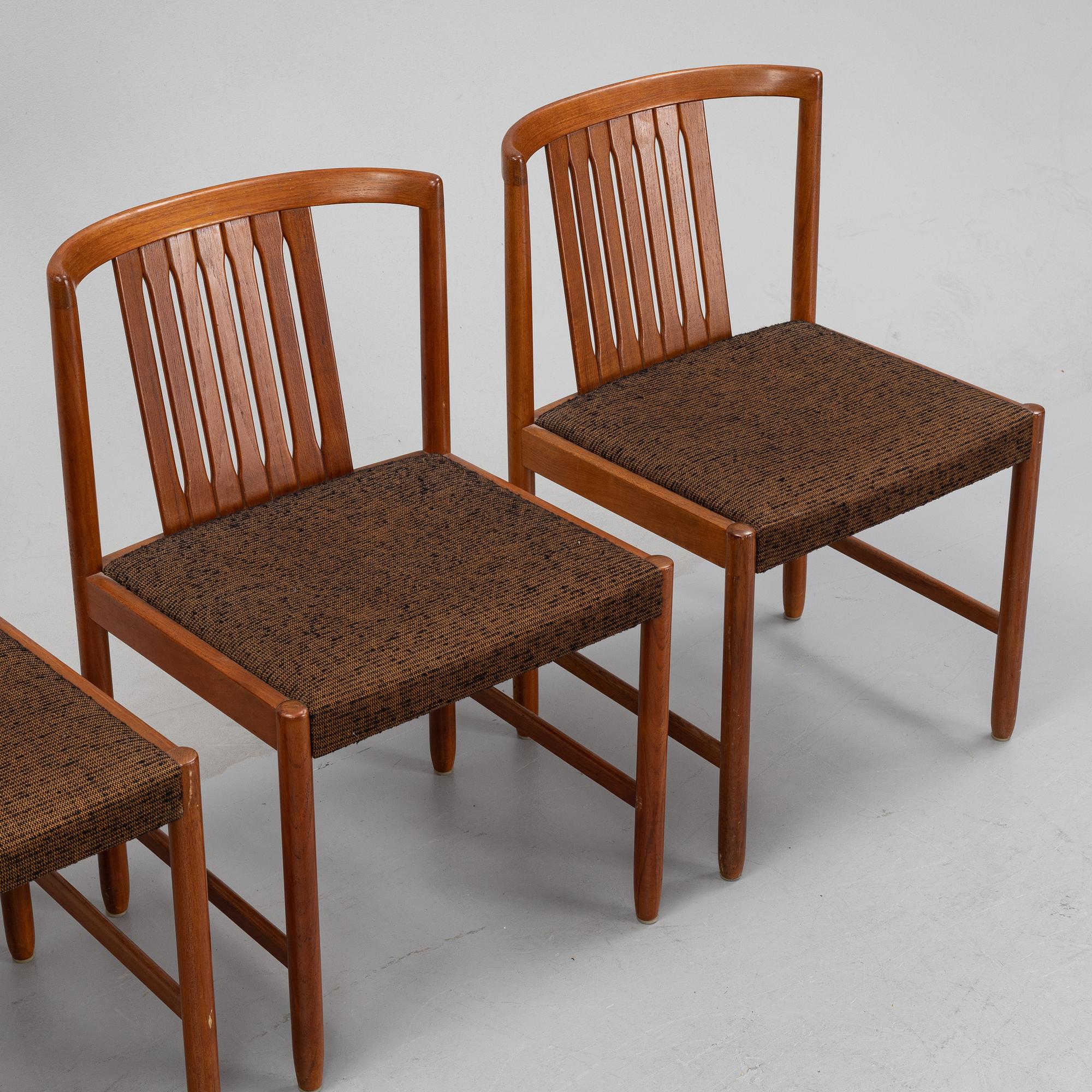 Bertil Fridhagen, matgrupp, 5 delar, Bodafors, 1960-tal.