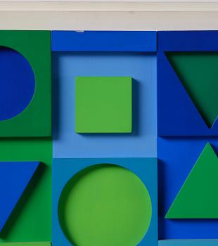 Victor Vasarely, "Zaphir - negatif".