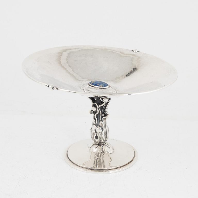 A Danish Silver Bowl, bearing Swedish import marks of Claes E Andren, Gothenburg 1920.