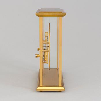 A second half of the 20th century mantle clock, by Jaeger Le Coultre, Schweiz.