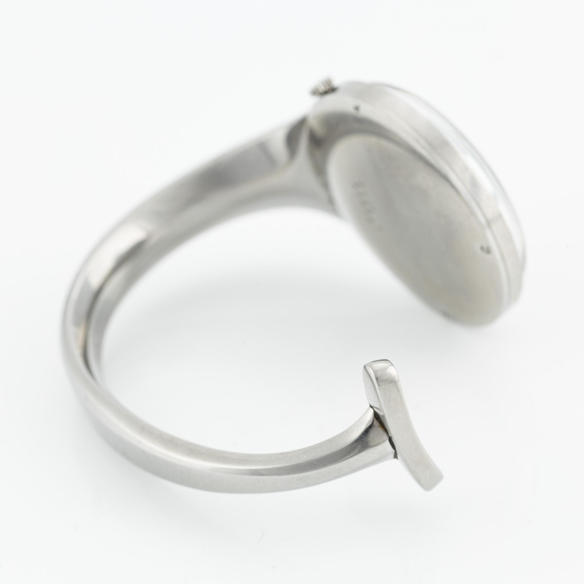 Georg Jensen, L.U.Chopard & Cie, designed by Torun Bülow, wristwatch, 33 mm.