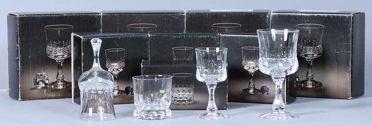 GLASSERVISDELAR, 37 st, "Prince", Göran Wärff, Kosta.