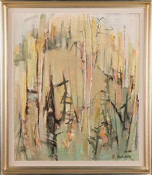 KALLE ESKOLA, oil on canvas, dated and signed -60.