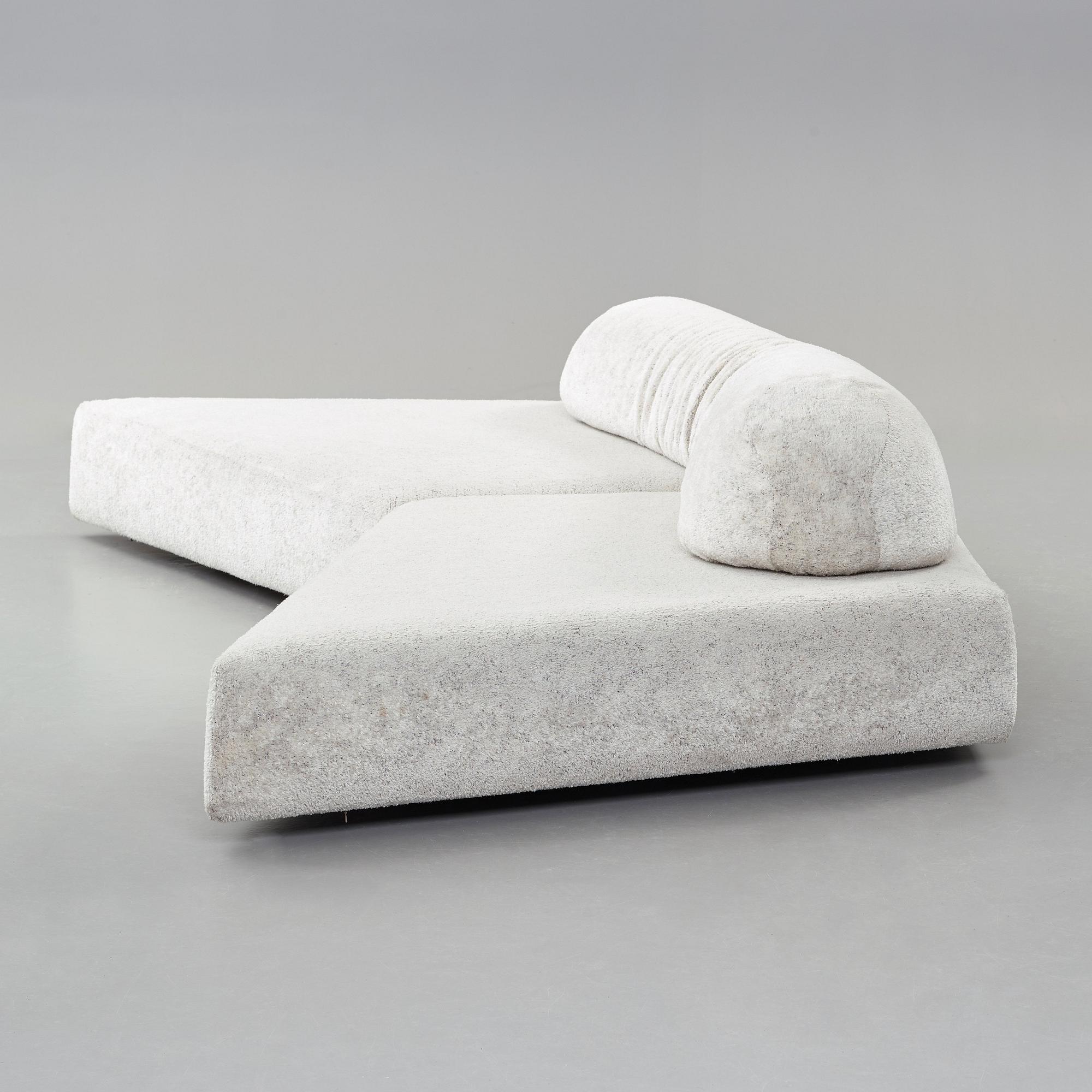 FRANCESCO BINFARÉ, an "On The Rocks" sofa, Edra, Italy, post 2004.