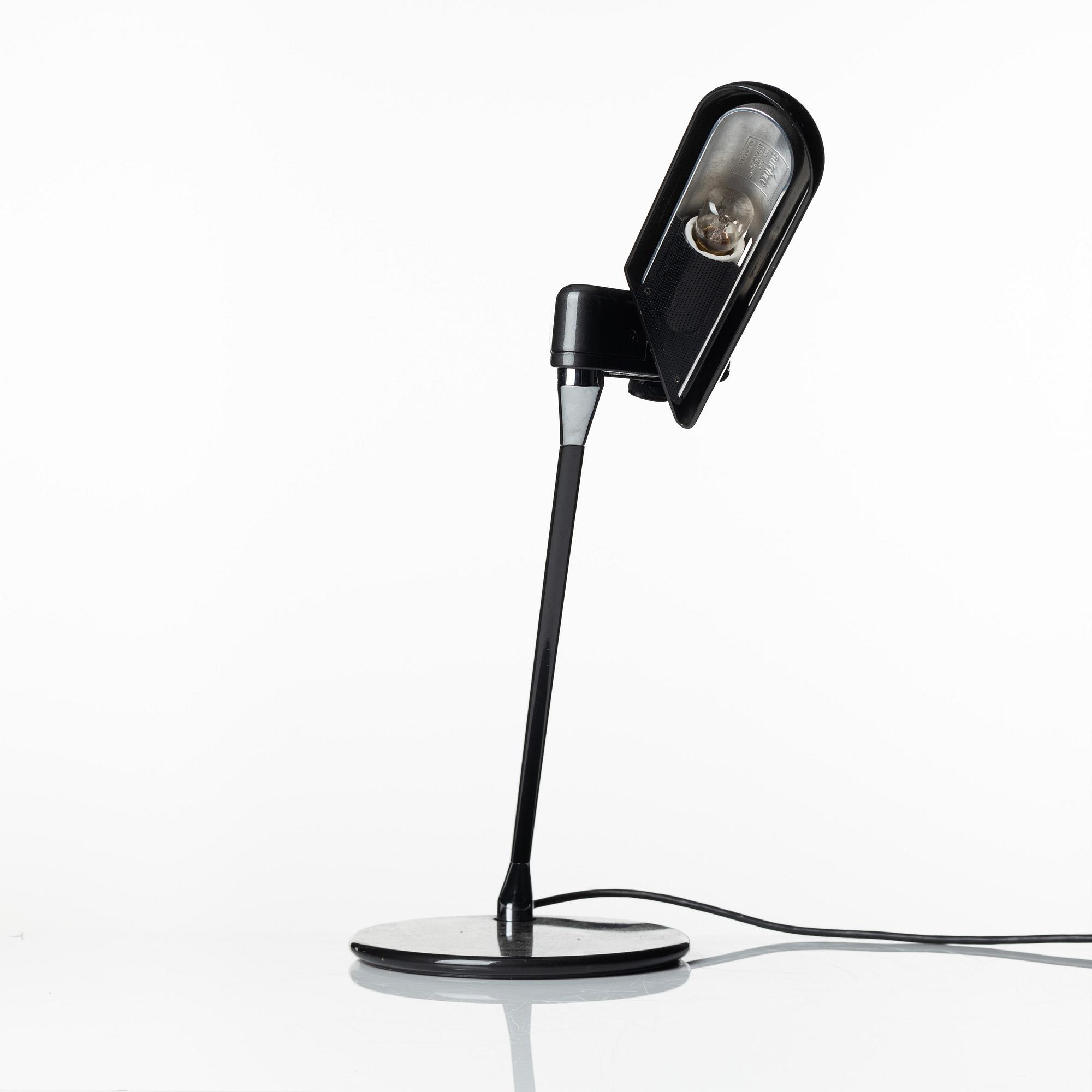 Bruno Gecchelin, a "Ring" table lamp, Arteluce, Italy.