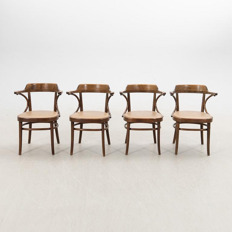 Armchairs 8 pcs Gemla "Cattelin" late 20th century.