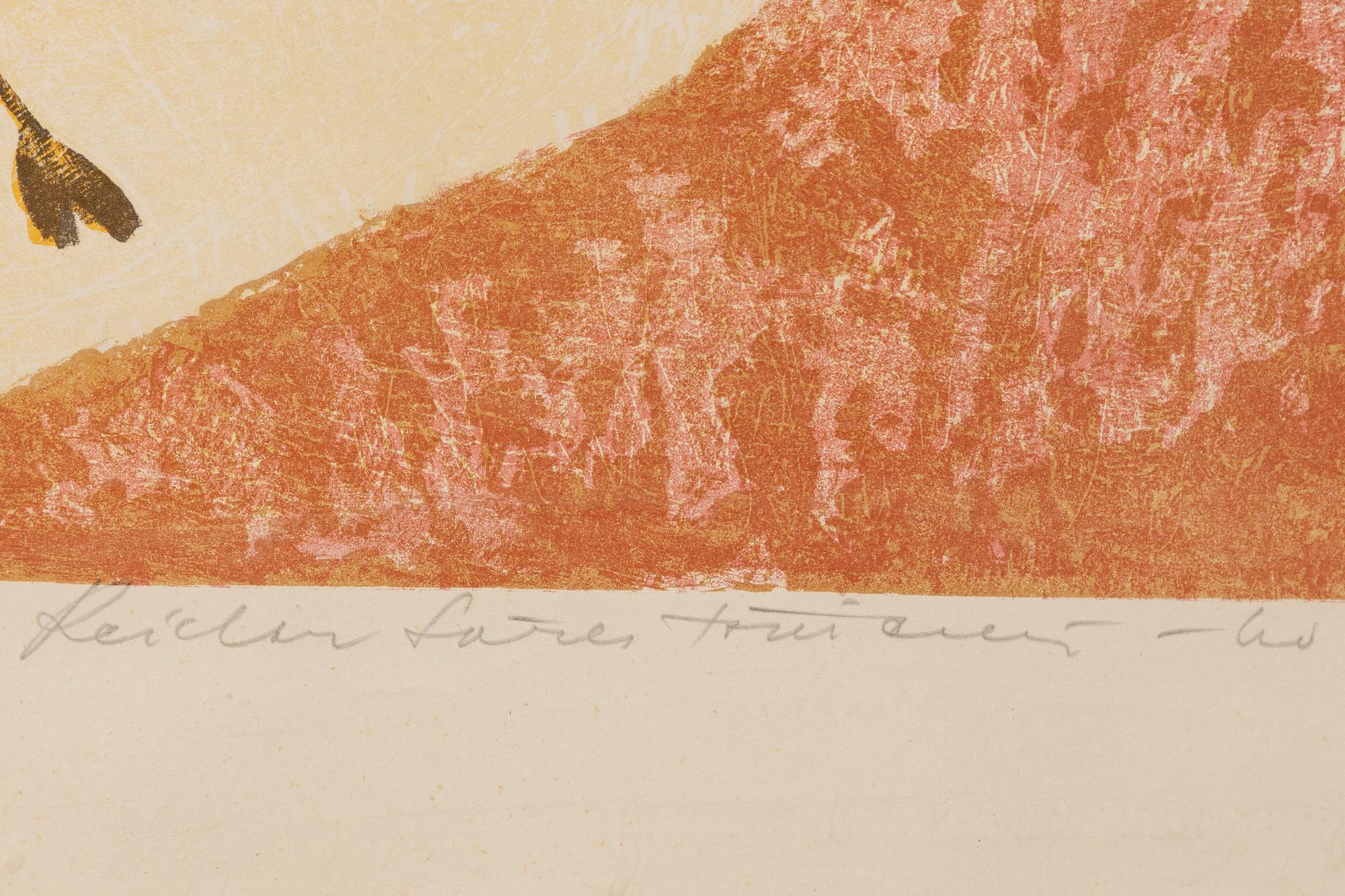 Reidar Särestöniemi, Reindeer and ptarmigan.