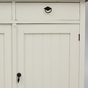 A cupboard, circa 1900.