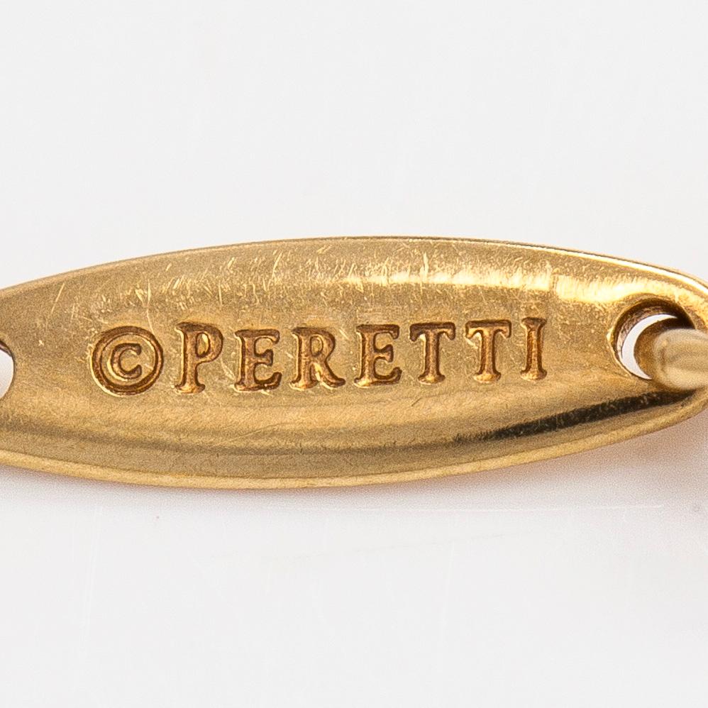 Tiffany & Co, Elsa Peretti, armband, "Diamonds by the Yard", 18K guld med diamanter.