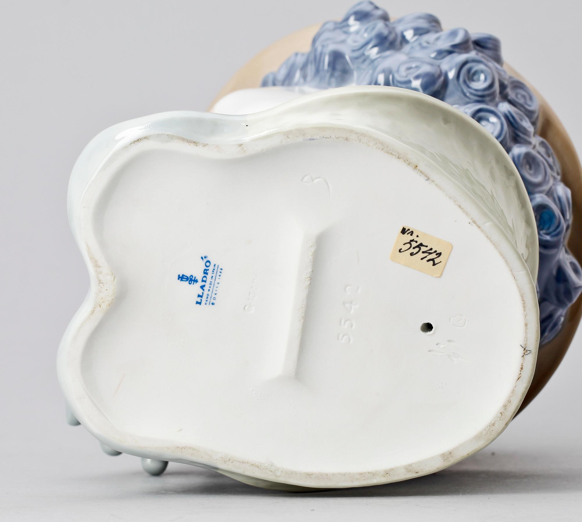 FIGURIN, porslin, Lladro, 1900-talets andra hälft.