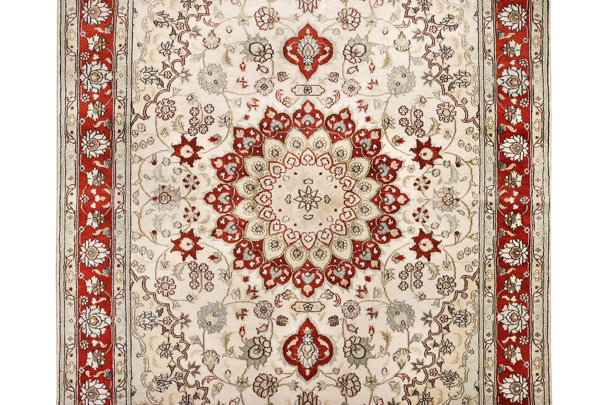 A carpet, Turkey, silk, c. 180 x 120 cm.