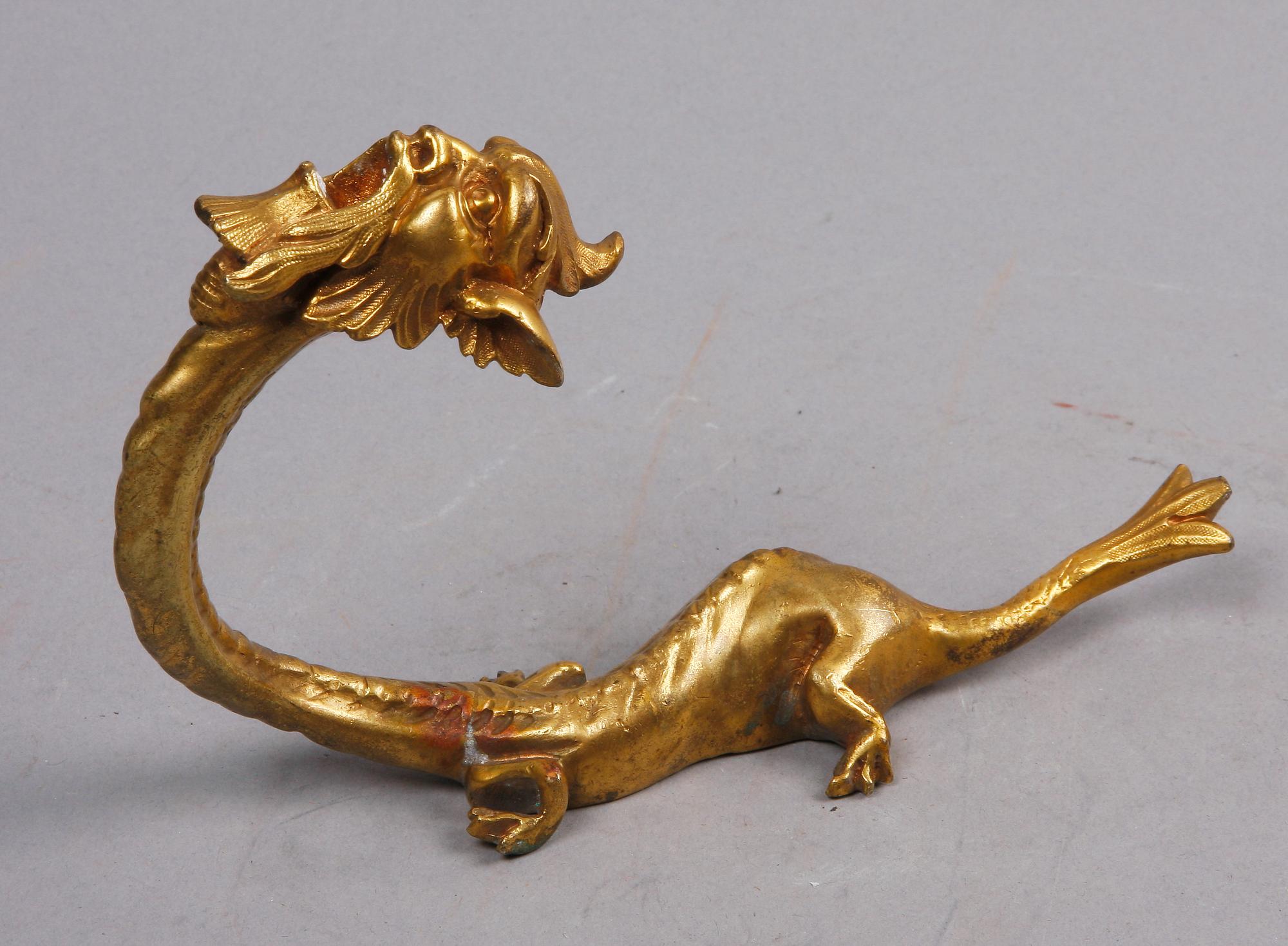 HÄNGARE, ett par, brons, 1800/1900-tal.