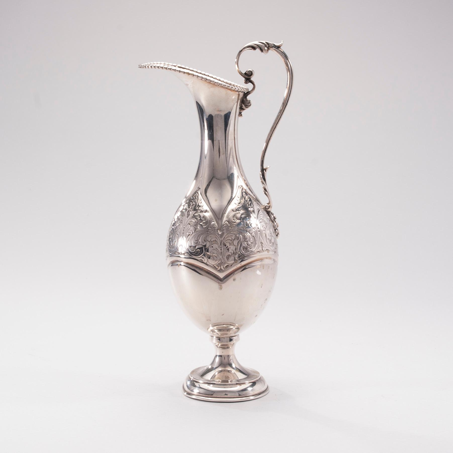 VINKANNA, silver, finska kontrollstämplar 1964. Vikt ca 451,6 g.