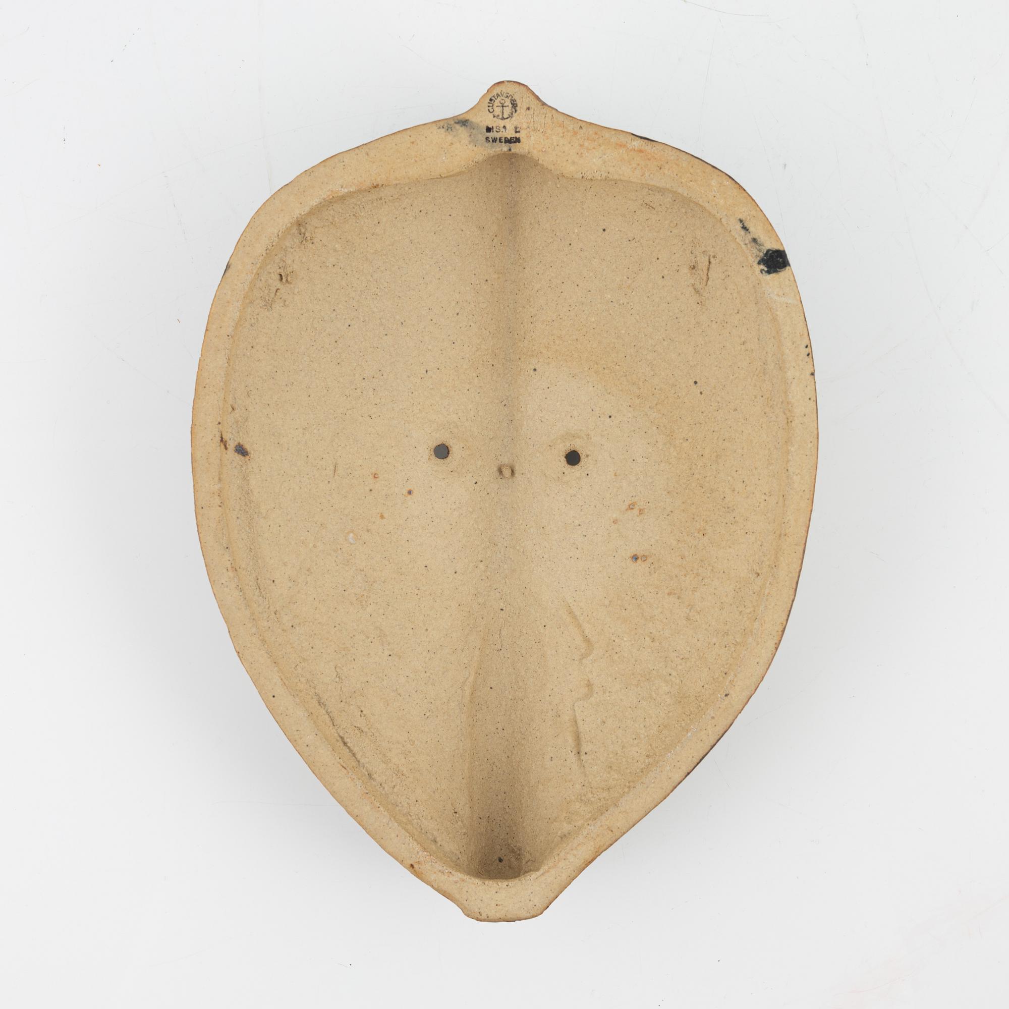 Lisa Larson, mask, stengods, Gustavsberg.