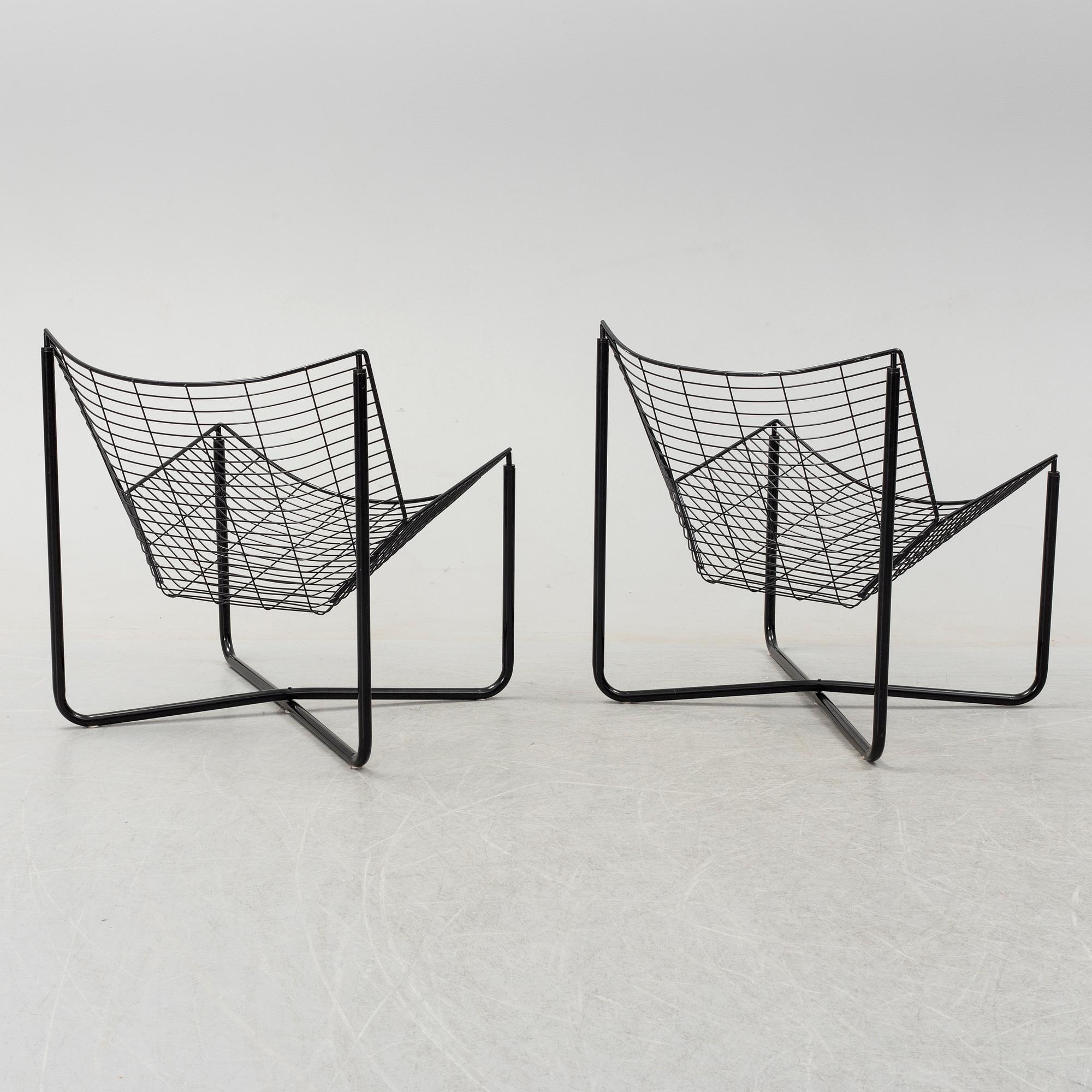 A pair of 'Järpen' easy chairs by Niels Gammelgaard for IKEA.