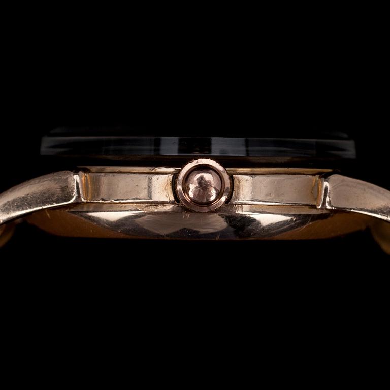 RANNEKELLO, miesten. Longines automatic 1960. 18 micronin kultaus. Nro 6058, T 896373.