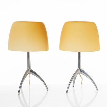 Rodolfo Dordoni, a pair of  'Lumiere' table lamps, Foscarini.