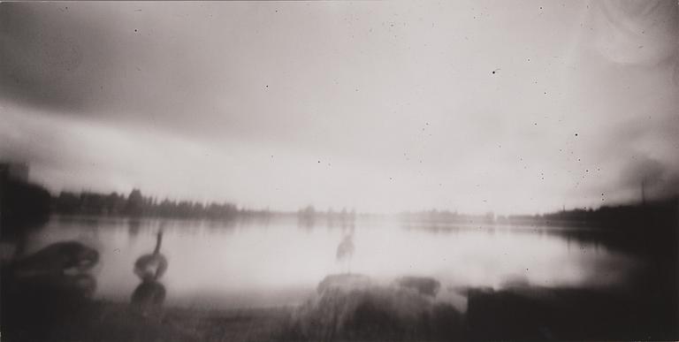 Paula Tella, "Töölö bay from the series scratches on the landscape".