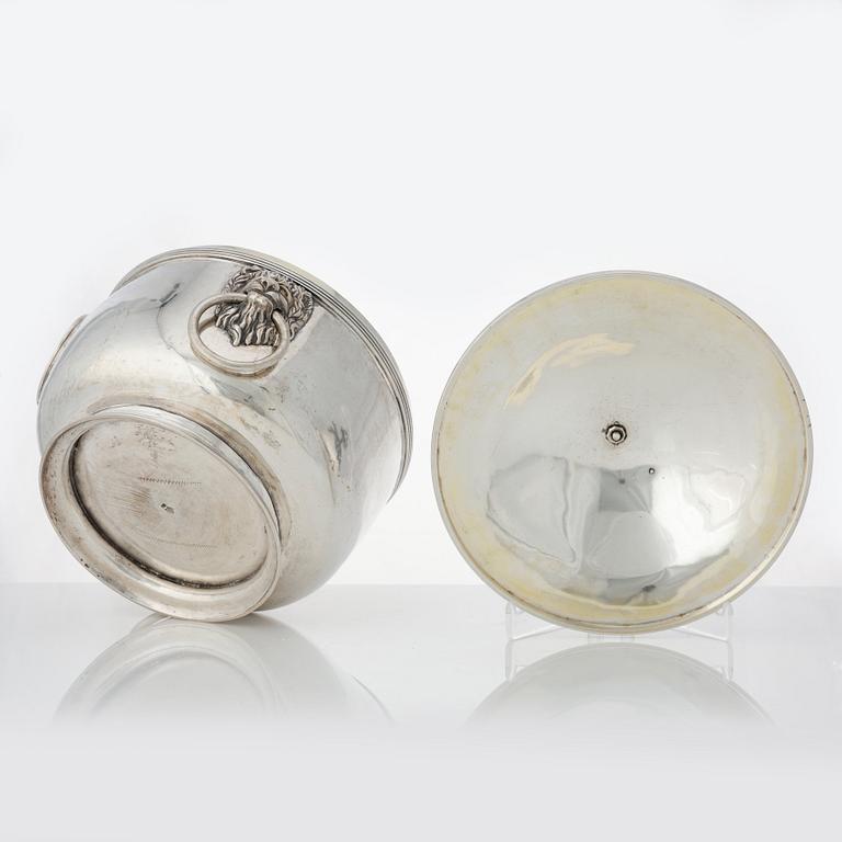 Terrin, icke identifierad mästarstämpel AIW, silver, S:t Petersburg 1790.